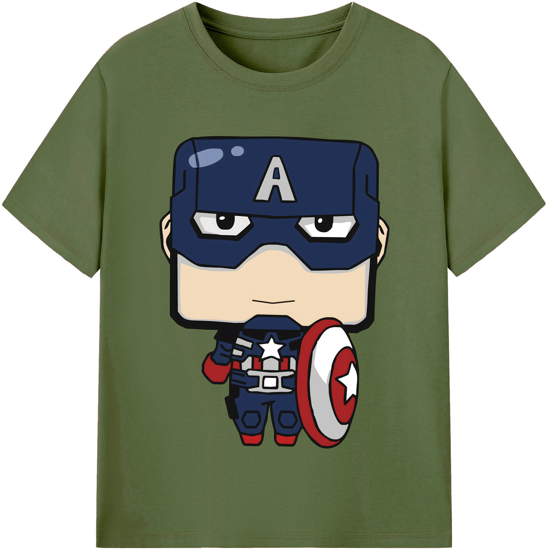 （画像用） アベンジャーズ The Avengers 綿100％半袖Tシャツ（フロントプリント）